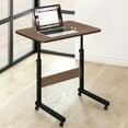 thumbnail image 4 of HadinEEon Adjustable Laptop Desk on Wheels, Bronze, 4 of 7