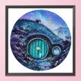 thumbnail image 3 of Cuadros Decorativos Punto de cruz parcial DIY Eco-algodón Night View Handiwork Impreso Craft Art Kit DQrwqpou Nuevos Originales, 3 of 9