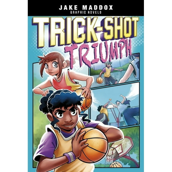 Jake Maddox Graphic Novels Trick-Shot Triumph, (Hardcover)
