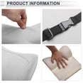 thumbnail image 3 of Almohada para la cabeza del automóvil Unique Bargains, soporte ergonómico y cómodo para el cuello, almohada para el reposacabezas del asiento del automóvil de cachemira, 3 of 7