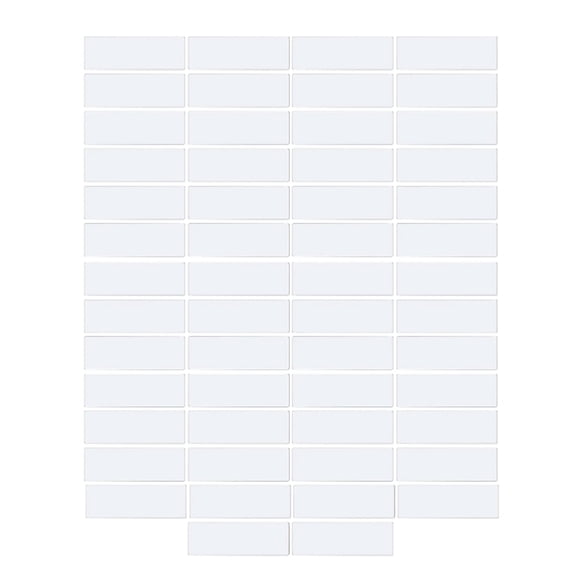 LAILLSH 2026 New Arrival Printer 54Pcs Reusable Name Tag Label Plate Easy Wipe Off Multiple Usage Colorful Fridge Name Tag