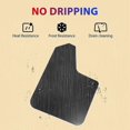 thumbnail image 5 of 4pcs Universal Mud Flaps For Car Pickup Van Truck Mudflaps Mudguards Splash Guards With Screw Zekai, 5 of 5