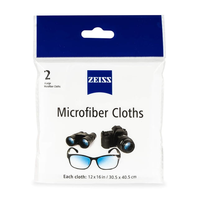 Paño de limpieza ZEISS MicroFiber JUMBO SIZE (paquete de 2)