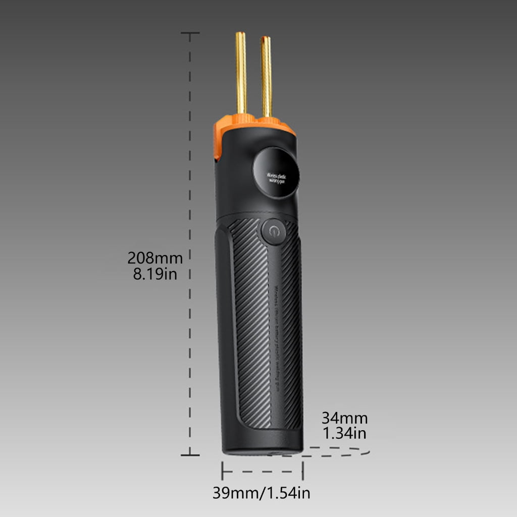 MOMOJIA Instantly 590℃ Plastic Welding Guns Repair Tool Cordless Design With 4000mAh Battery Precise LED Lighting Systems