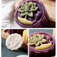 thumbnail image 6 of Biscuit Pastry Mid-Autumn Mooncake Mold Making Model Printing Ice Skin Mung Bean Pastry Heart Hand Pressure Non-Stick Household Mooncake Abrasive Multiple Molds, 6 of 6