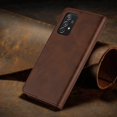 thumbnail image 7 of Dteck Case For Samsung Galaxy A52 5G 6.5-inch,Luxury Leather Hybrid Rubber Case Flip Wallet Folio Magnetic Buckle with Credit Card / ID Slots Holder & Cash Pokcet Kickstand Shockproof Cover,Coffee, 7 of 7
