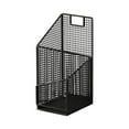 thumbnail image 1 of Paragüero para el hogar, soporte para , organizador decorativo y práctico de 2 niveles, almacenamiento negro, 1 of 8
