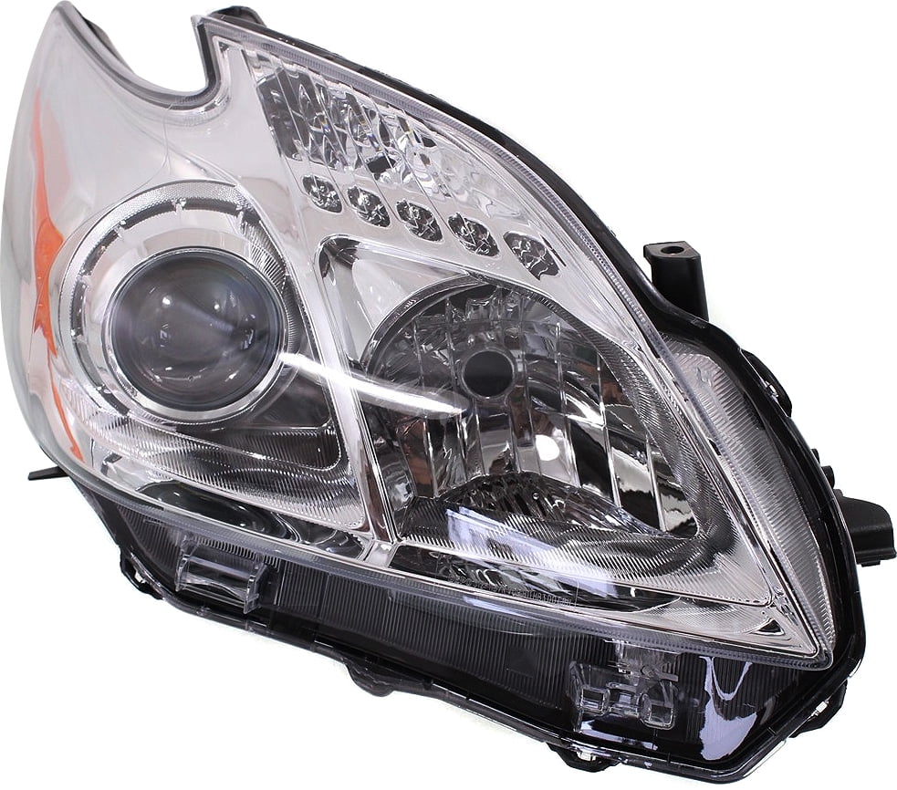 Headlight Compatible With 2012-2015 Toyota Prius Right Passenger Halogen