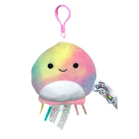 Squishmallows Official Kellytoy Plush 3.5  Janet the Jellyfish Clip-on price history on PriceWatchPro