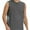 Grey, variant on Summer Men's Sleeveless Ice Silk Sports Vest - Loose Fit Running Gym Workout Top