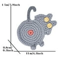 thumbnail image 3 of Butt Funny Drink Mat Handmade Crochet Mat Absorbent Mat Suitable For Home Office Decoration Gift, 3 of 6