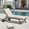 thumbnail image 2 of Crestlive Products Chaise Lounge Cushion, Outdoor Cushion for Patio Furniture,Beige, 2 of 8