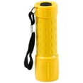thumbnail image 2 of 4" 1 Watt / 45 Lumen Plastic Body Yellow Flashlight w/Lanyard, 3AAA Batteries Included, 2 of 3