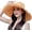 One Side-yellow, variant on CoCopeaunts Women's Sun Hat Packable Reversible Bucket Hat UV Sun Protection Wide Brim Summer Beach Cap