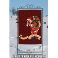 thumbnail image 4 of Toland Home Garden Santa And Christmas Mouse Merry Christmas Flag Double Sided 28x40 Inch, 4 of 5