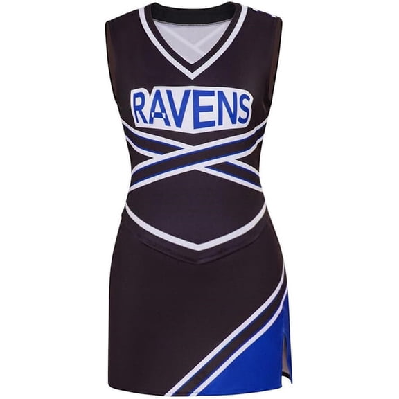 Women's One Tree Hill Cheerleader Uniform Tank Top and Skirt Set