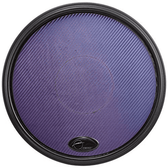 Invader V3 Black Rim 13.75" diameter, Blue "Chame