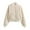 White, variant on Women's Solid Color Fashionable Sleeve Long Sleeved Zipper Casual Top Jacket Jacket