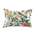 thumbnail image 7 of Yayeee Pillow Case Set of 2 Standard Size Wrinkle Resistant Pillowcase Soft Envelop Closure Light Green Floral Print Cover Bedroom Decor, 7 of 7
