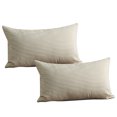 thumbnail image 1 of Housse de Coussin Moderne : 2 Pcs Housse de Coussin à Carreaux Rayés pour Canapé, 1 of 6