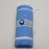 Authentic Hotel and Spa Authentic Pestemal Fouta Original Fouta Royal Blue and White Stripe Turkish Cotton Bath/ Beach Towel