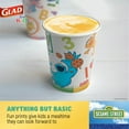 thumbnail image 6 of (3 pack) Glad for Kids Sesame Street 9oz Paper Cups Curriculum Style, 48ct | Sesame Street Paper Cups, Kid Sized Disposable Cups | Elmo Paper Cups for Everyday Use, 6 of 6
