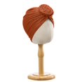 thumbnail image 5 of Headbands for Women Ripped Stretchy Turban Hijab Cap Chemo Daily Head Wrap Bandanas for Women Orange, 5 of 6
