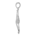 thumbnail image 3 of FJC Finejewelers 925 Sterling Silver Rhodium Plated Polished Textured Starfish Charm 35 x 25 mm, 3 of 6