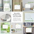 thumbnail image 3 of Calendrier Mensuel Effaçable à Sec pour Mur, 14.5"x11.5 Pouces Réutilisable Multicolore Calendrier Mensuel pour Réfrigérateur - Planificateur Mensuel Réutilisable Colle à Toutes les Surfaces Lisses, Mur, Armoire et Porte, 3 of 4
