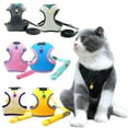 thumbnail image 1 of Flmtop Dog Harness Breathable Convenient Dual Use Pet Vest Harness Leash for Small Dog Yellow, 1 of 9