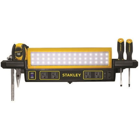 1000 - lumen Workbench Shop Light with Power Strip