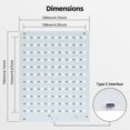 thumbnail image 2 of Placa de Luz LED Trasera para Impresora 3D UniTak3D 12x16 cm USB, 2 of 9