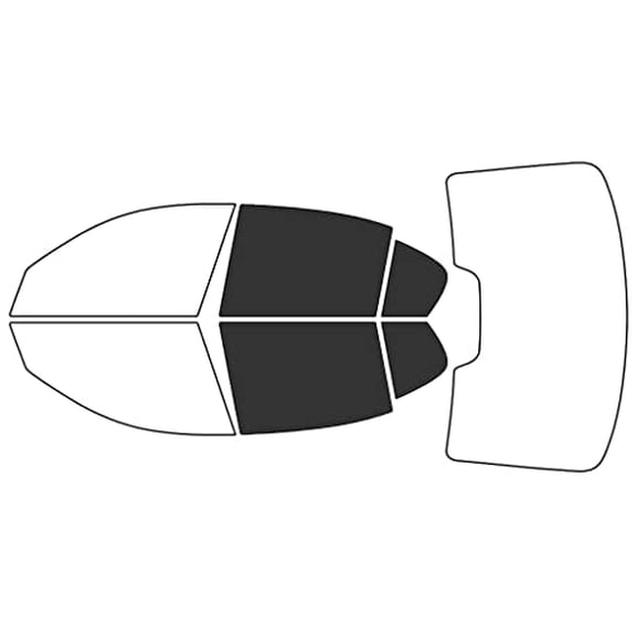 Avery Dennison NR Nano Ceramic IR Window Tint Kit Compatible with BMW M3 2008-2012 (Sedan) - Back