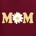 thumbnail image 5 of Wild Bobby, Mom Daisy Mother's Day Womens Graphic Tee, Maroon, Small, 5 of 6