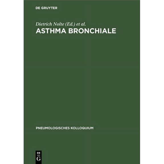 Pneumologisches Kolloquium Asthma bronchiale, Book 4, (Hardcover)