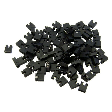 Offex Computer Jumper For Hard Drive, CD/DVD Drive, Motherboard and/or Expansion Card Jumper blocks, 100 Piece,