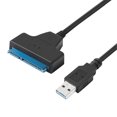 thumbnail image 4 of Moyic Cable SATA a USB 3,0, convertidor externo, ordenador, disco duro SSD de 2,5 pulgadas, Cable adaptador de disco Juegos de teclado y mouse para computadora, 4 of 8