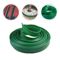 BESTONZON Flexible Plastic Lawn Edging p Olive Green Gardening Protective Belt for Garden Path and Grass Division