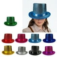 thumbnail image 6 of Eye Catching Bright Color Tall Hat Cosplay Hat Stage Show Props Hat Halloween Costume Ceremony Hat Street Performers Hat, 6 of 8