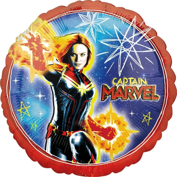 Captain Marvel Avengers Foil Balloon 18"