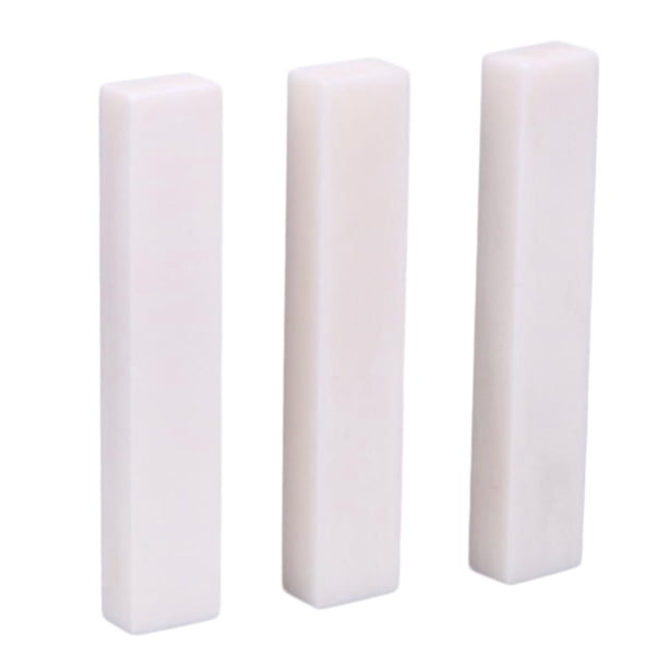 3 x DIY Cuerda Puente Nueces de Eléctrica Sunnimix Tuerca de guitarra de bricolaje