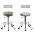 thumbnail image 6 of Lsque Turtle Round Bar chair cushion covers Velvet Fabric Premium Comfort Protects from Scratches and Stains for 14-17 Inch Chair- 13 inch, 6 of 7