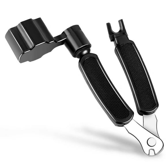 Guitar String Winder Cutter Pin Puller - 3 In 1 Multifunctional Guitar Maintenance Tool/String Peg Winder String Cutter Pin Puller Instrument Accessories (Style-A)