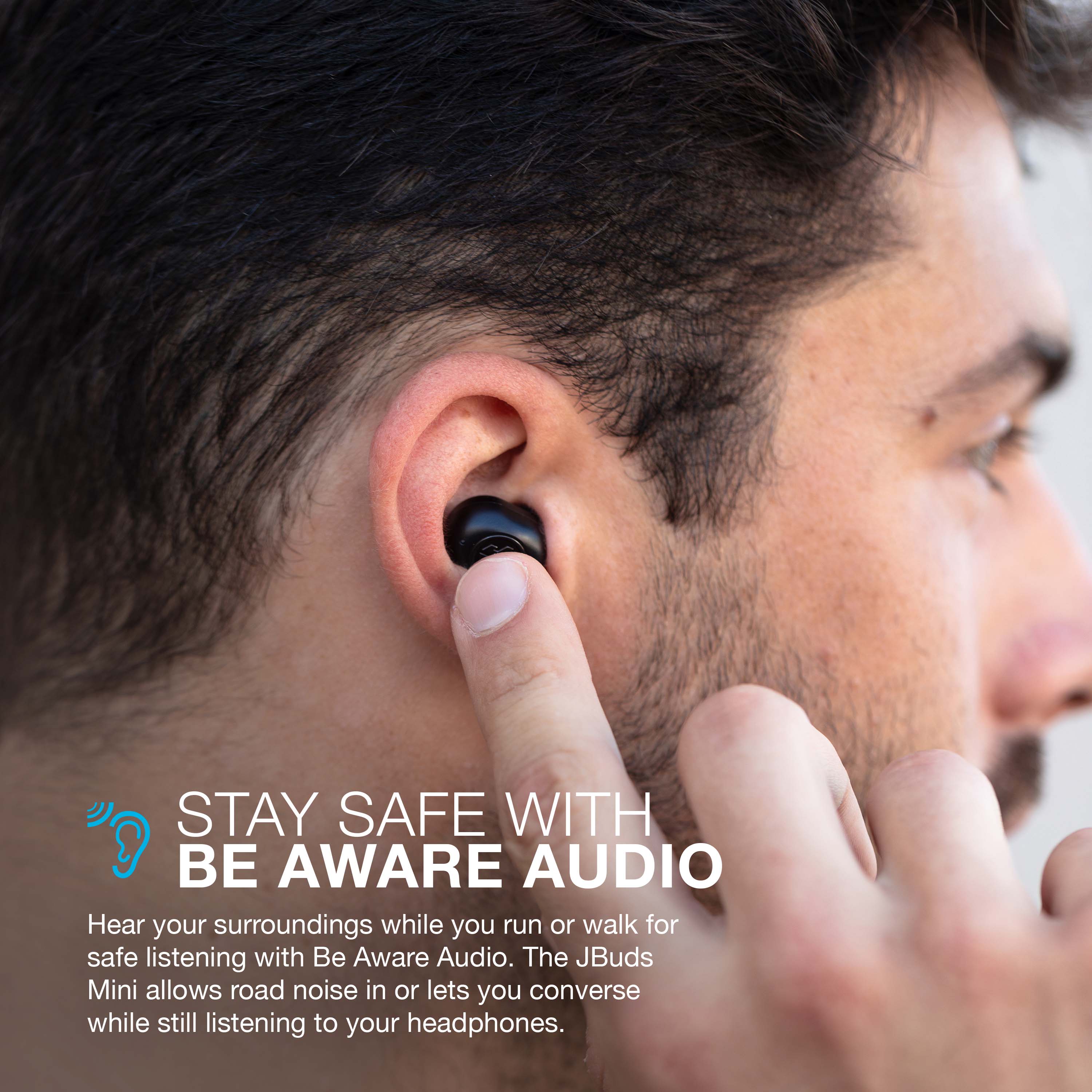 JLab JBuds Mini True Wireless Earbuds, Black photo 2