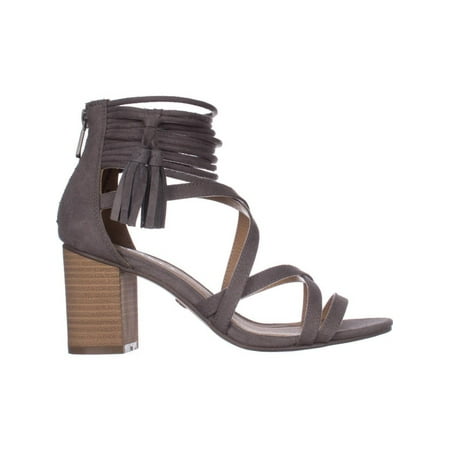 elle strappy low block heel