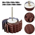 thumbnail image 2 of 3mm Shank 80-600# Grinding Buffing Sandpaper Flap Wheel Rotary Tool Accessories, 2 of 5
