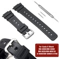 thumbnail image 2 of Watch Strap Soft Silicone Replacement Wrist Watch Band Strap Watch 16mm Fitting 20mm Replacement Band for Casio G-Shock, 2 of 8