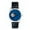 Silver - Blue, variant on Men's Automatic Rose Gold Black Open Heart Dial Leather Watch