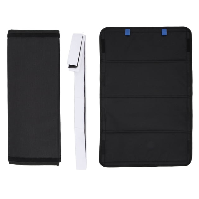 Cortina De Parasol Para Coche, Cortina De Parasol De 25 "X 16" Con Cierre De Velcro, Cubierta De Ventana Opaca Plegable Adecuada Para RV, Station Wagon, RV