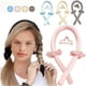 thumbnail image 2 of Women Heatless Hair Curler,Heatless Curling Rod Headband for Long Hair,Sleep Styler Rods,Create Natural Curly Hairstyle,Curling Iron with Hair Ties an, 2 of 5